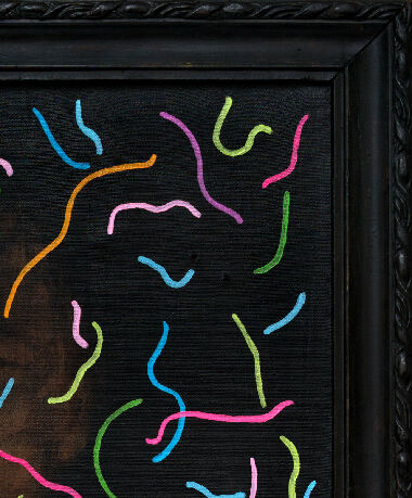 Lenin With Gummy Worms