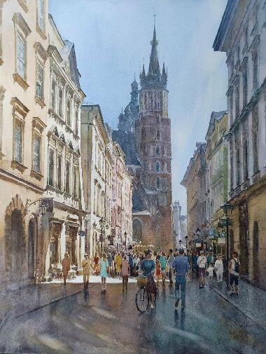 Краков. Флорианская улица