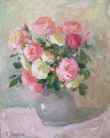 Нежные розы