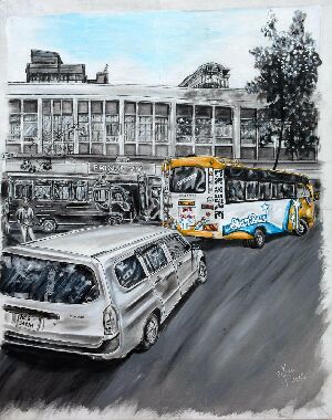 Вид из окна Кадере № 2