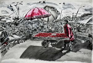 Вид из окна пассажира № 2