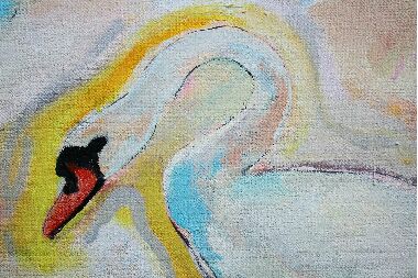 landscape with swan (LEDA)