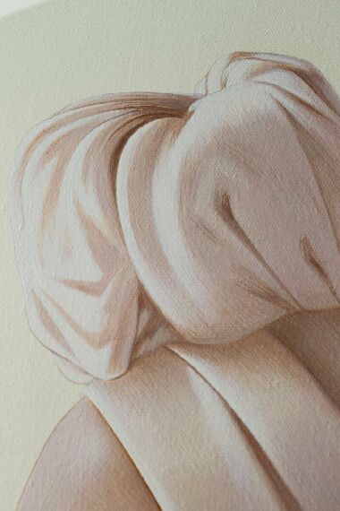 Portrait of a woman in a turban